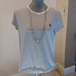 Polo RL Short Sleeve Striped Tee